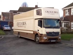 Crutch Bros removals truck